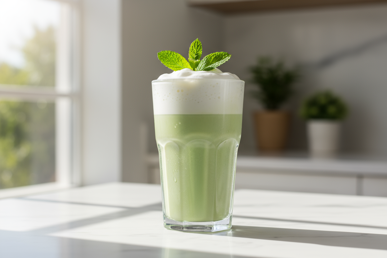 Matcha Mint Latte: A Fresh Take on Calm Energy