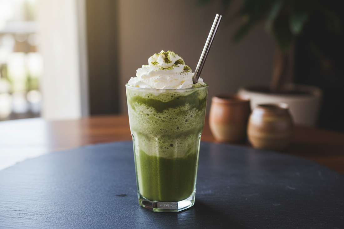 Matcha Frappuccino: Cool Energy, Calm Mind