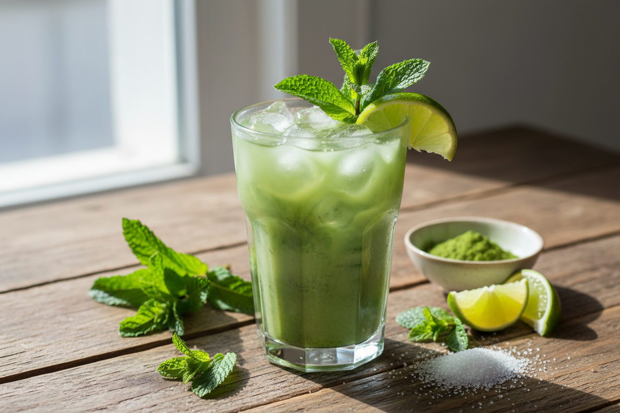 Matcha Mint Mojito Mocktail: Refreshment, Redefined