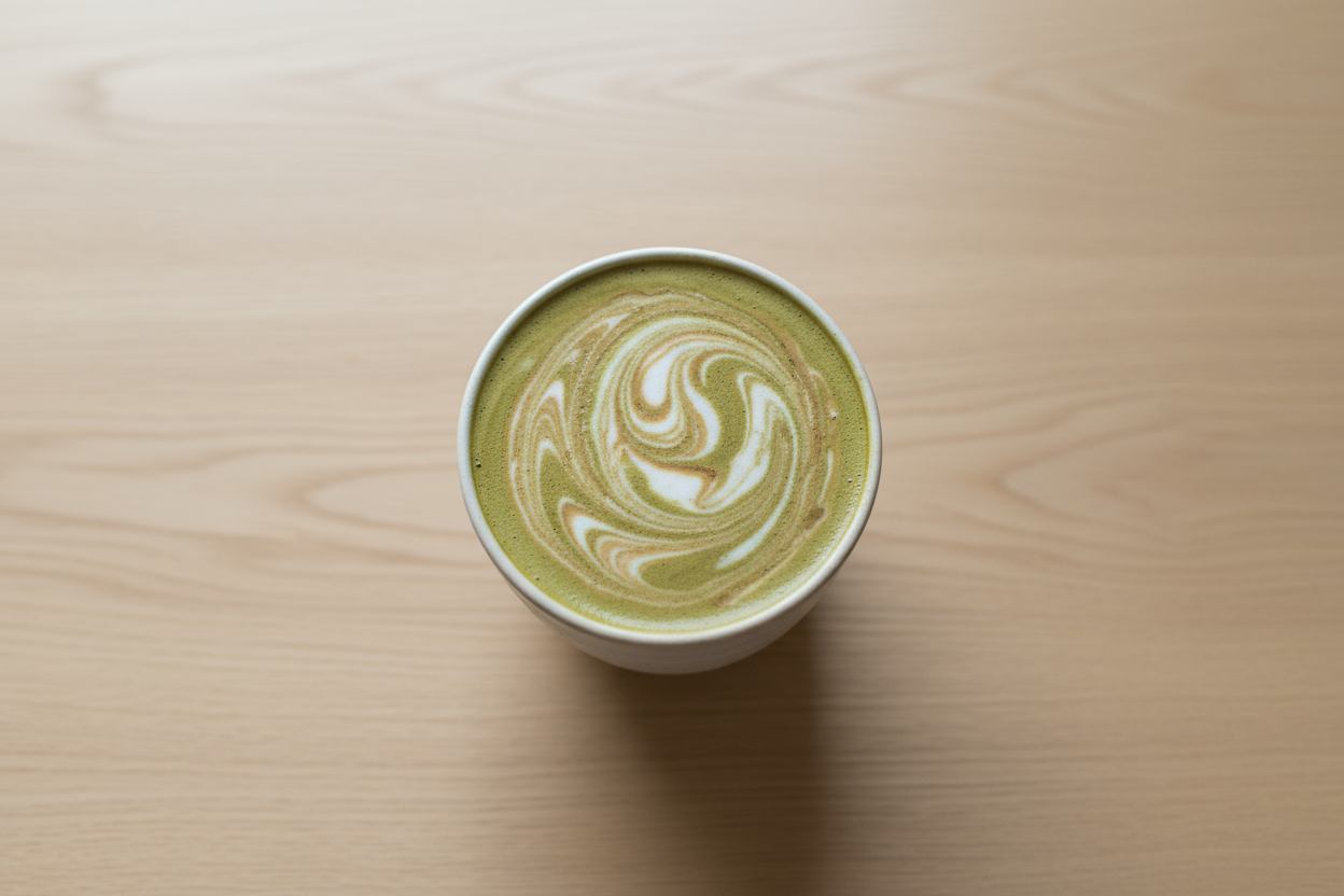 Matcha Tahini Latte: A Nutty Twist on a Zen Classic