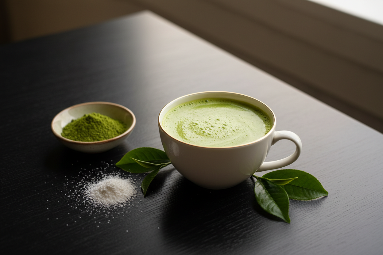 Matcha Collagen Latte: Glow from Within