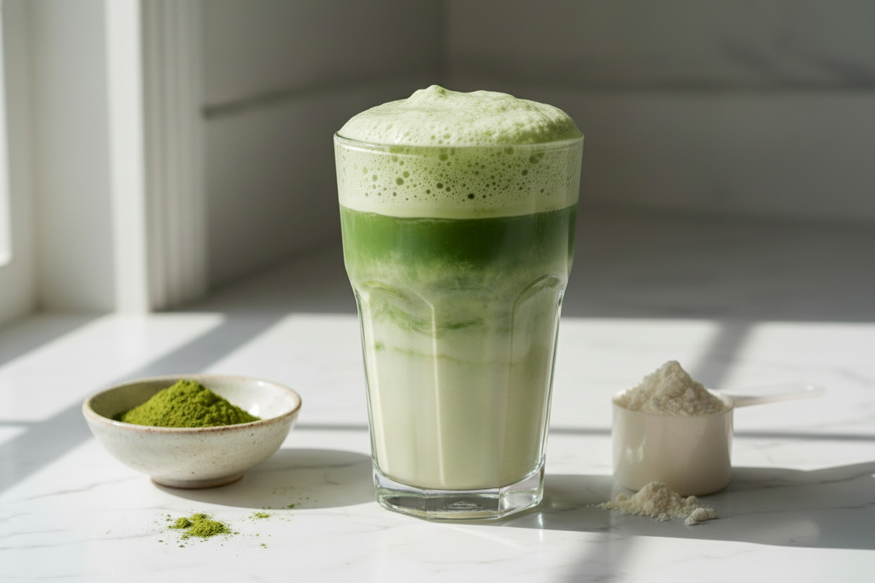 Matcha Protein Shake: Calm Energy Meets Clean Strength