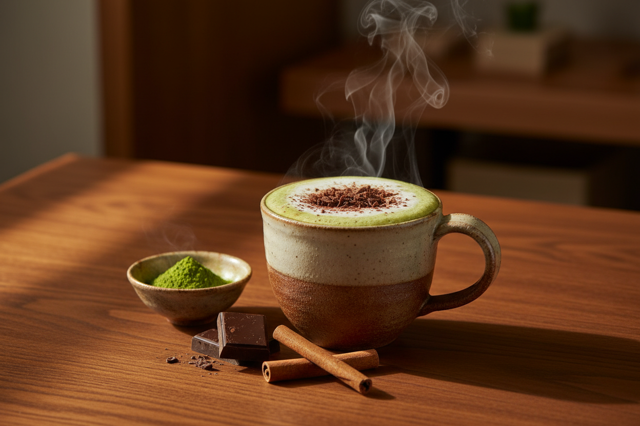 Matcha Hot Chocolate Fusion: Comfort Meets Calm
