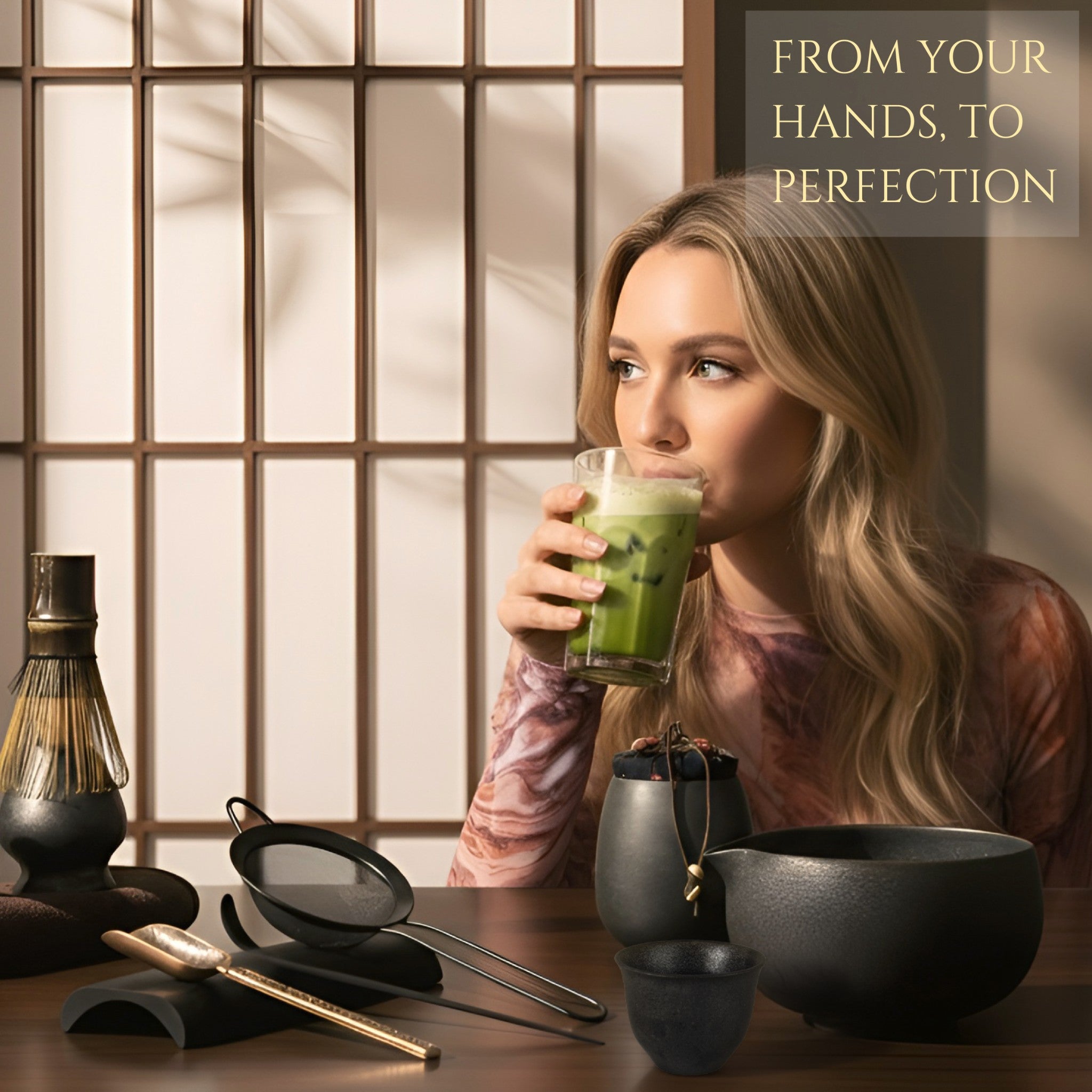 ZENSŌ 10-piece Matcha Ceremony Set (Matcha Whisk Set)