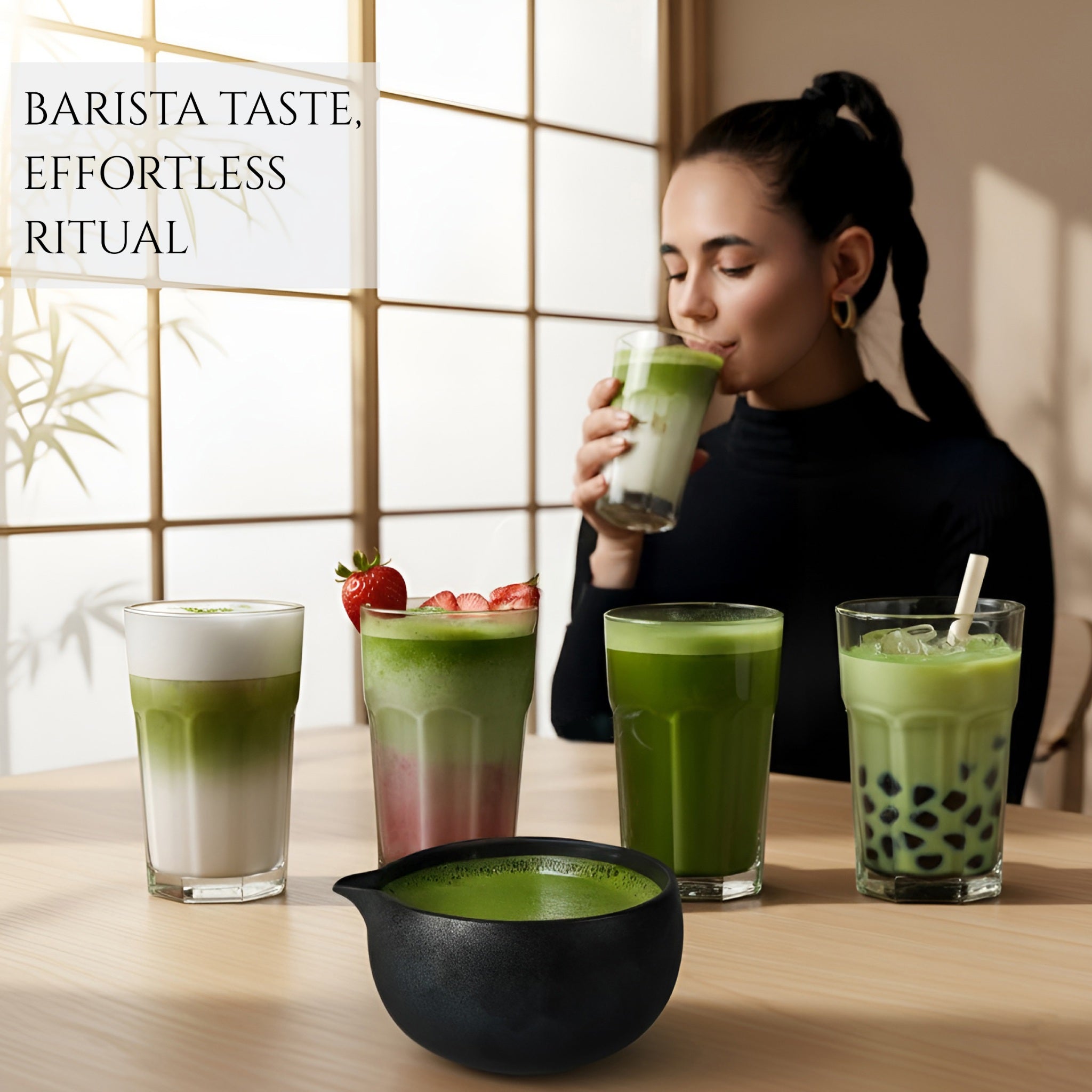 ZENSŌ 8-Piece Matcha Ceremony Set (Matcha Whisk Set)