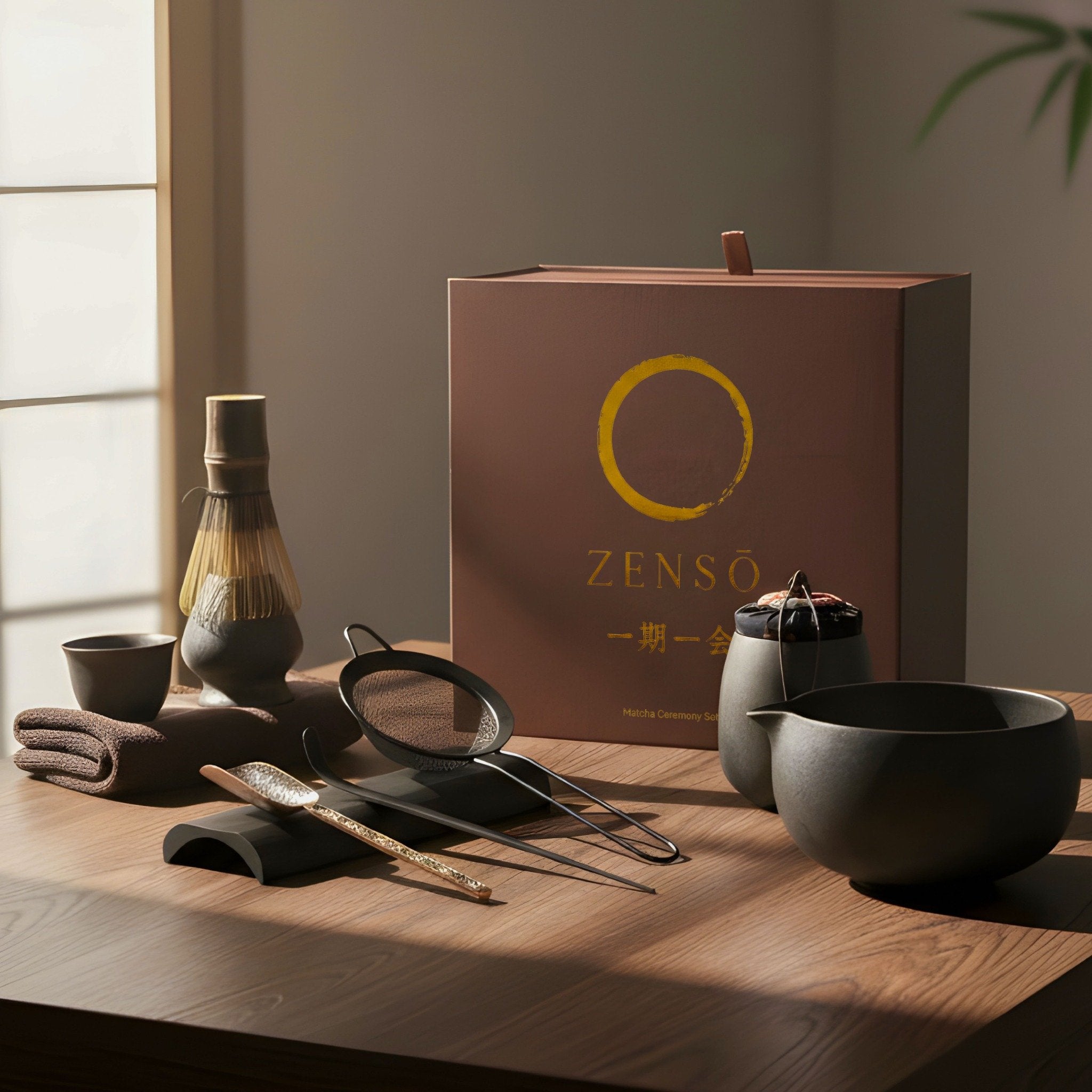 ZENSŌ 8-Piece Matcha Ceremony Set (Matcha Whisk Set)