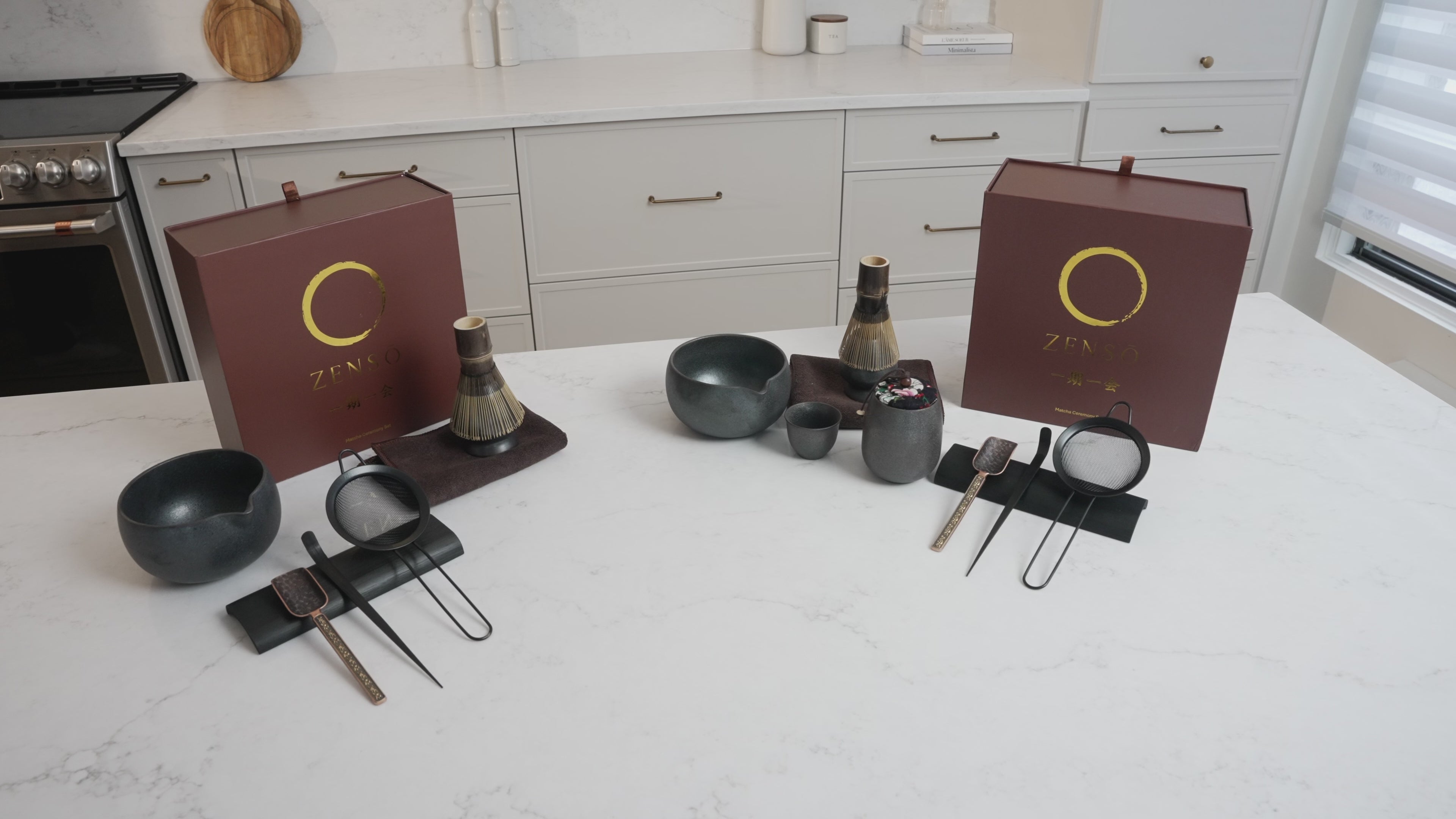 ZENSŌ 8-Piece Matcha Ceremony Set (Matcha Whisk Set)